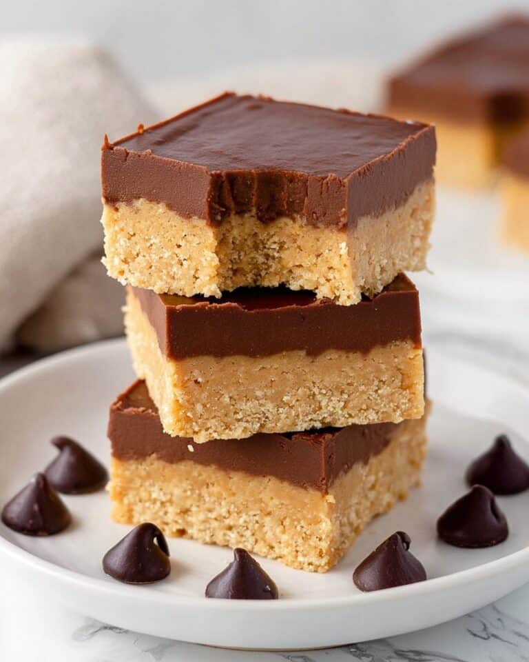 Peanut Butter Chocolate No-Bake Bars Recipe