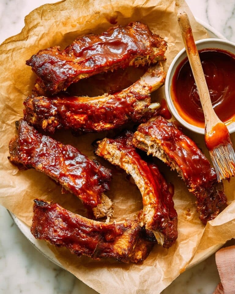 Slow Cooker Baby Back Ribs with Spicy Brown Sugar Dry Rub Recipe