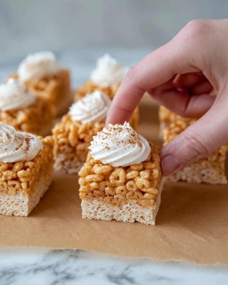Pumpkin Pie Rice Krispie Treats Recipe
