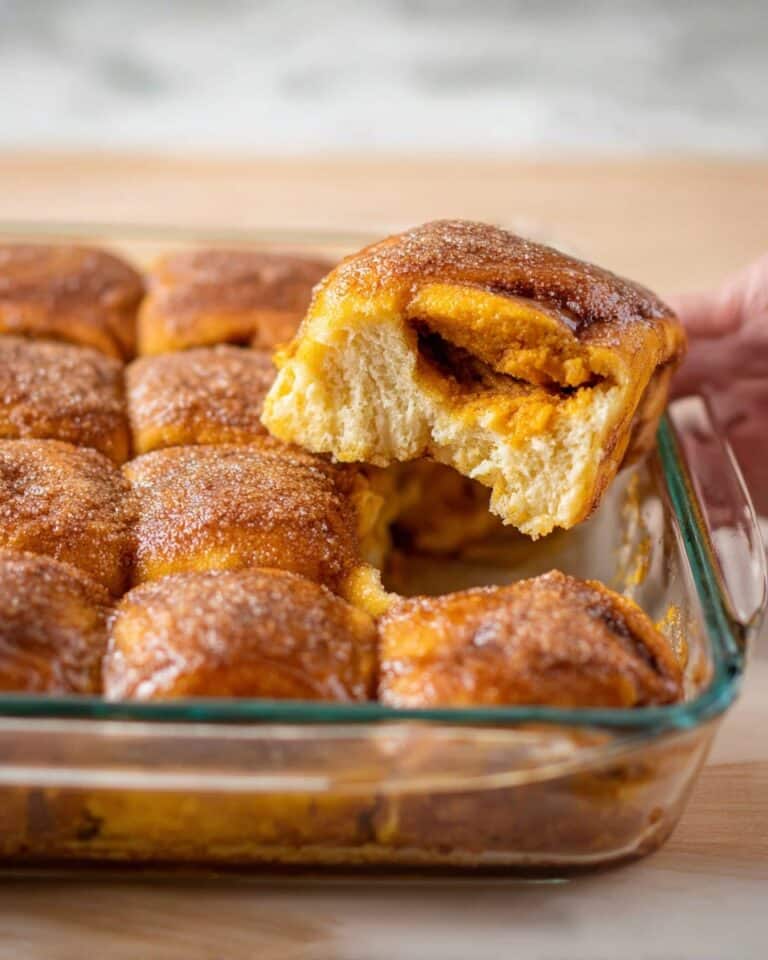 Pumpkin Crescent Roll Dumplings Recipe