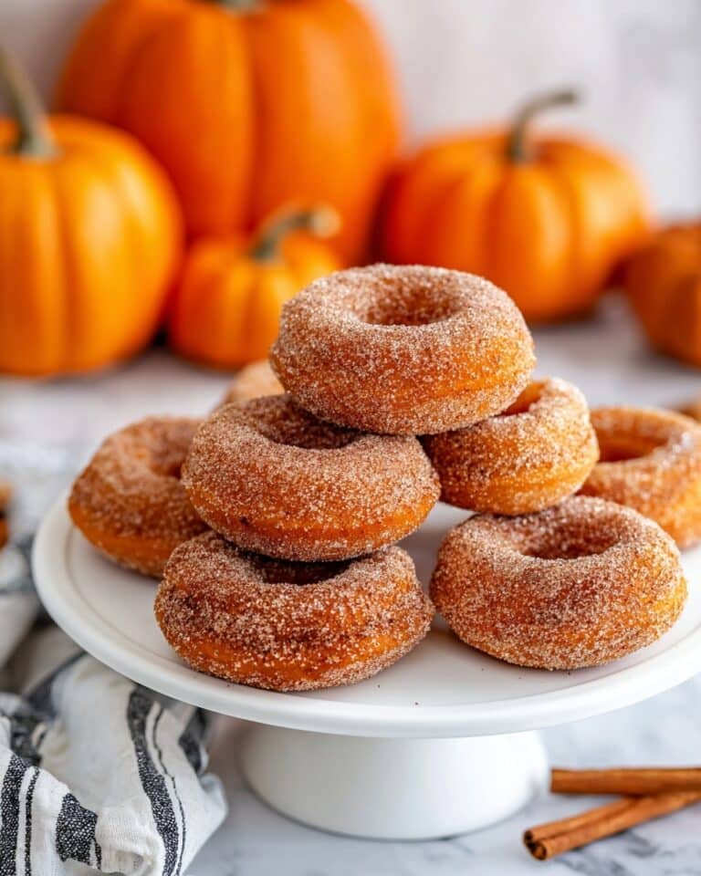 Easy Baked Pumpkin Donuts Recipe