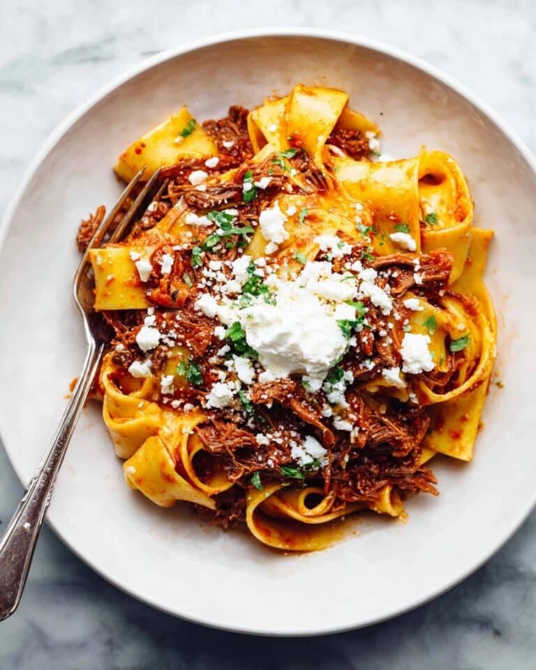 Slow Cooker Beef Ragu with Pappardelle Recipe