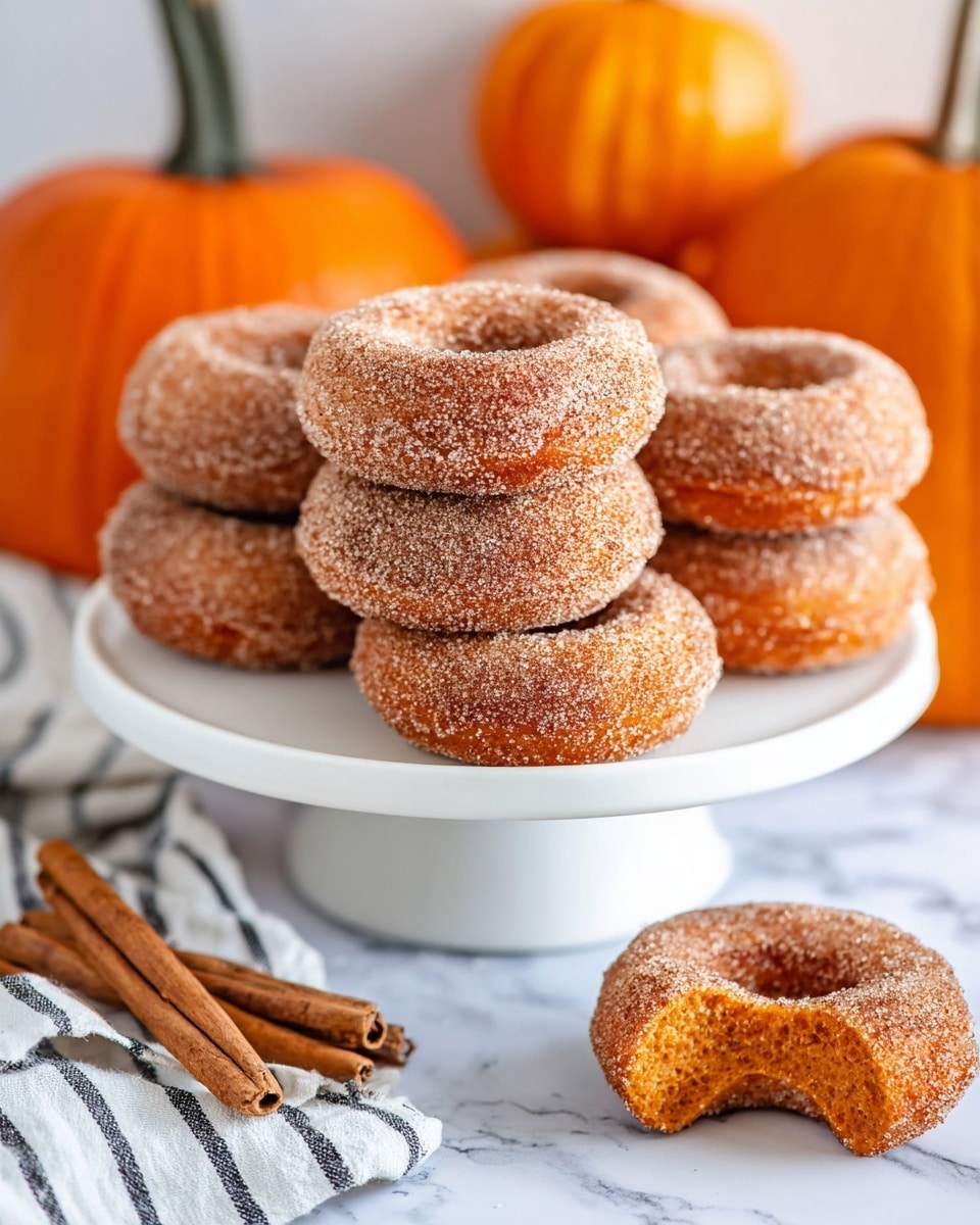 Easy Baked Pumpkin Donuts Recipe - Recipe Image