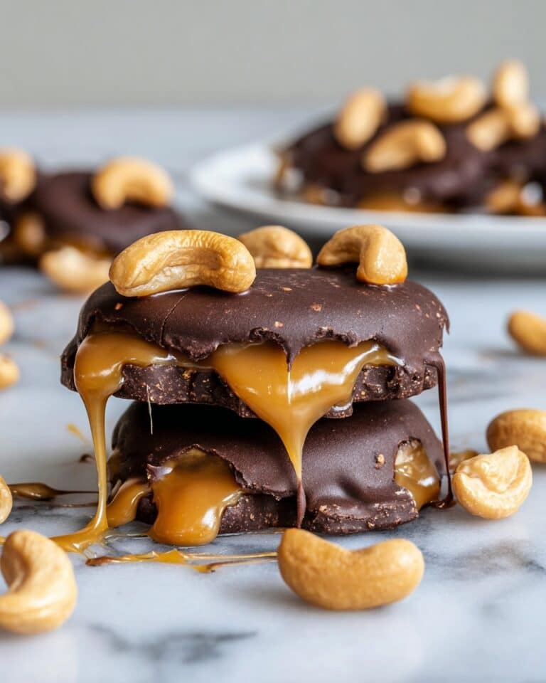 Bear Paws: Chocolate-Dipped Caramel and Cashew Treats Recipe