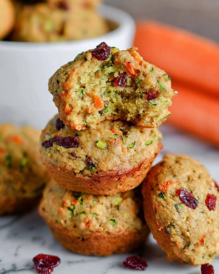 Zucchini Cookies with Carrots, Coconut, and Cranberries Recipe