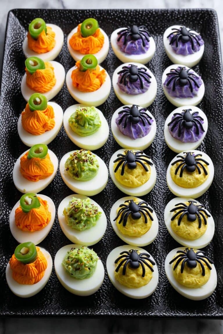 Halloween Deviled Eggs Spectacular Recipe
