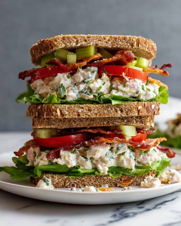 Creamy Lemon Chicken Salad with Fresh Herbs Recipe