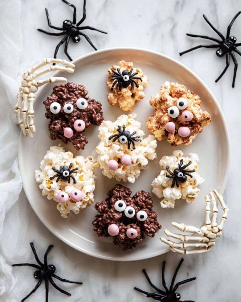 Chocolate Halloween Popcorn Balls Recipe