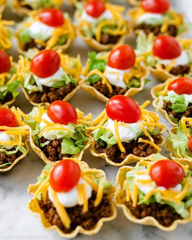 Taco Bites Appetizer Recipe