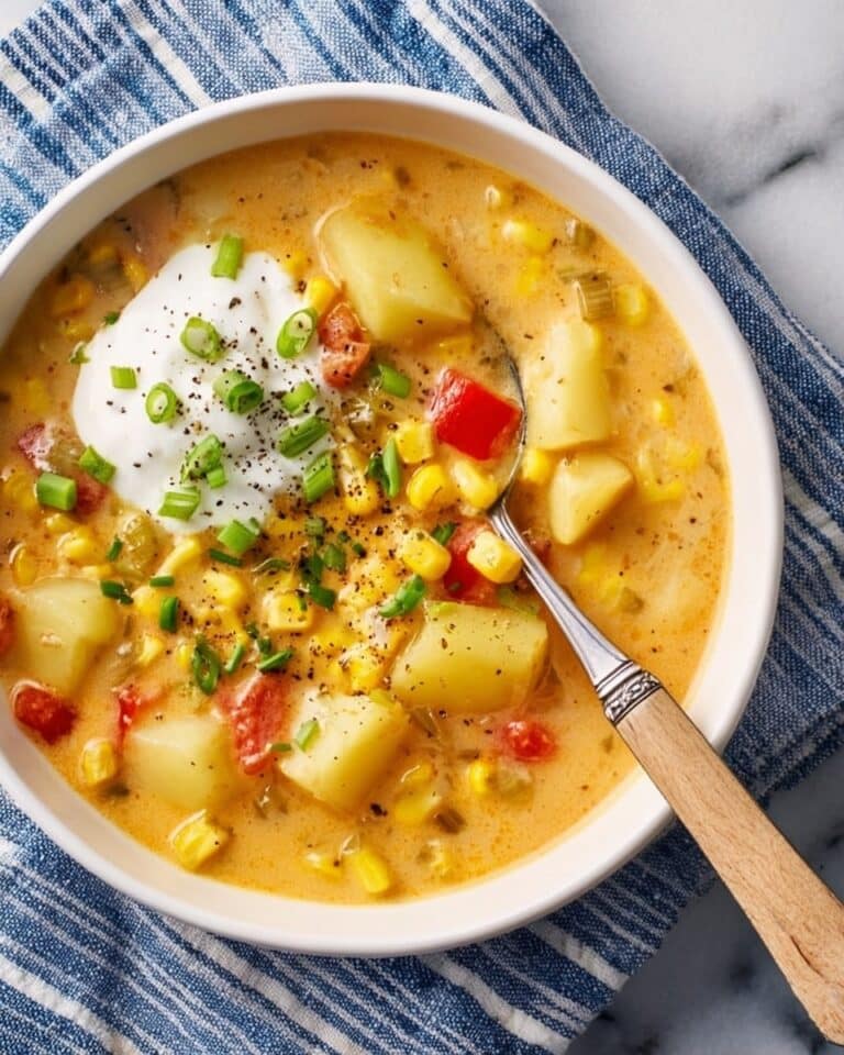 Creamy Vegan Corn Chowder with Cashews and Fresh Herbs Recipe