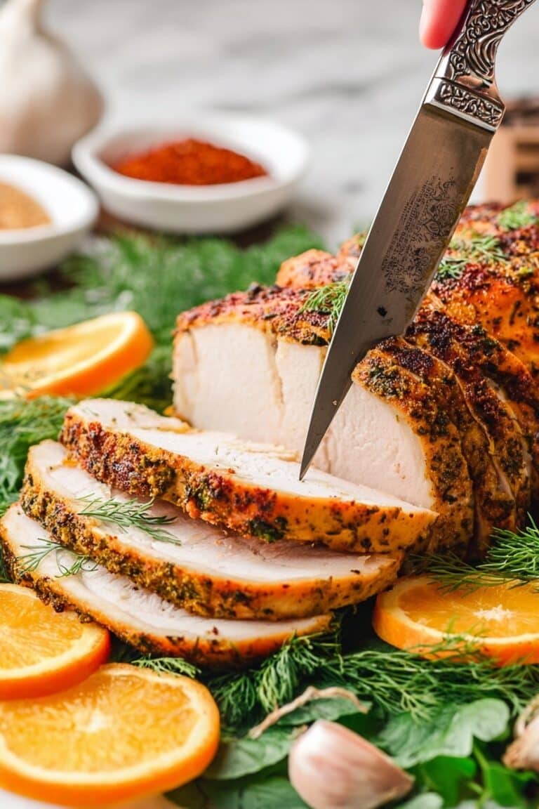 Cajun Butter Smoked Turkey Breast Recipe