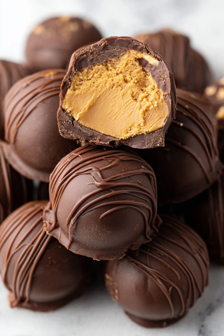 Vegan Chocolate Peanut Butter Balls Recipe