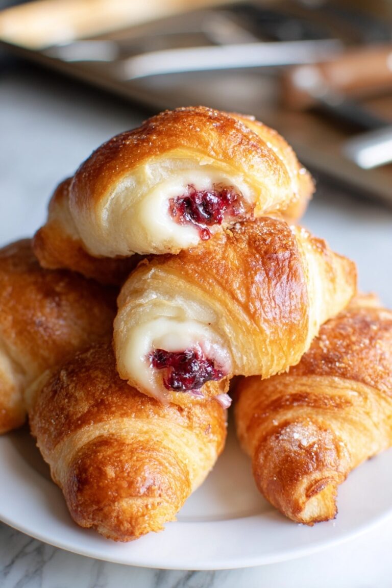 Cranberry Cheesecake Rolls Recipe