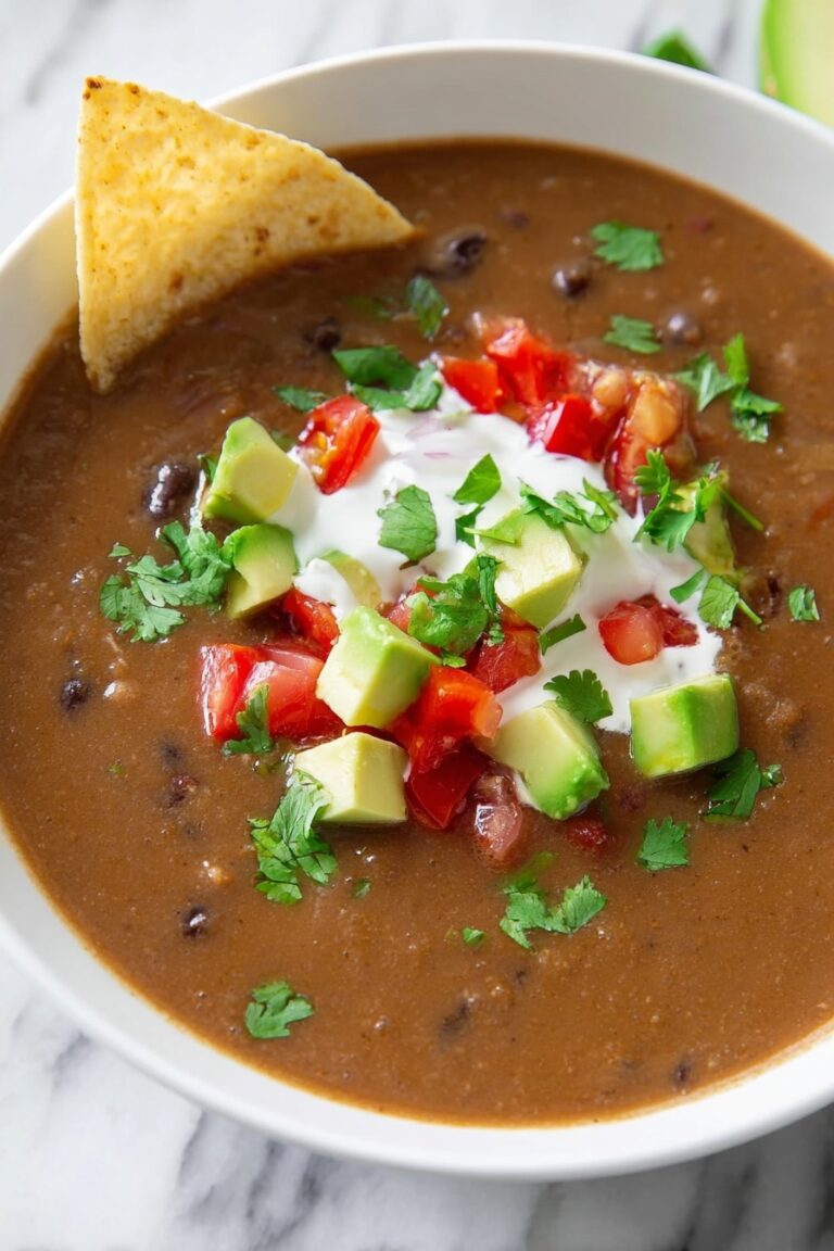 Vegan Black Bean Soup Recipe