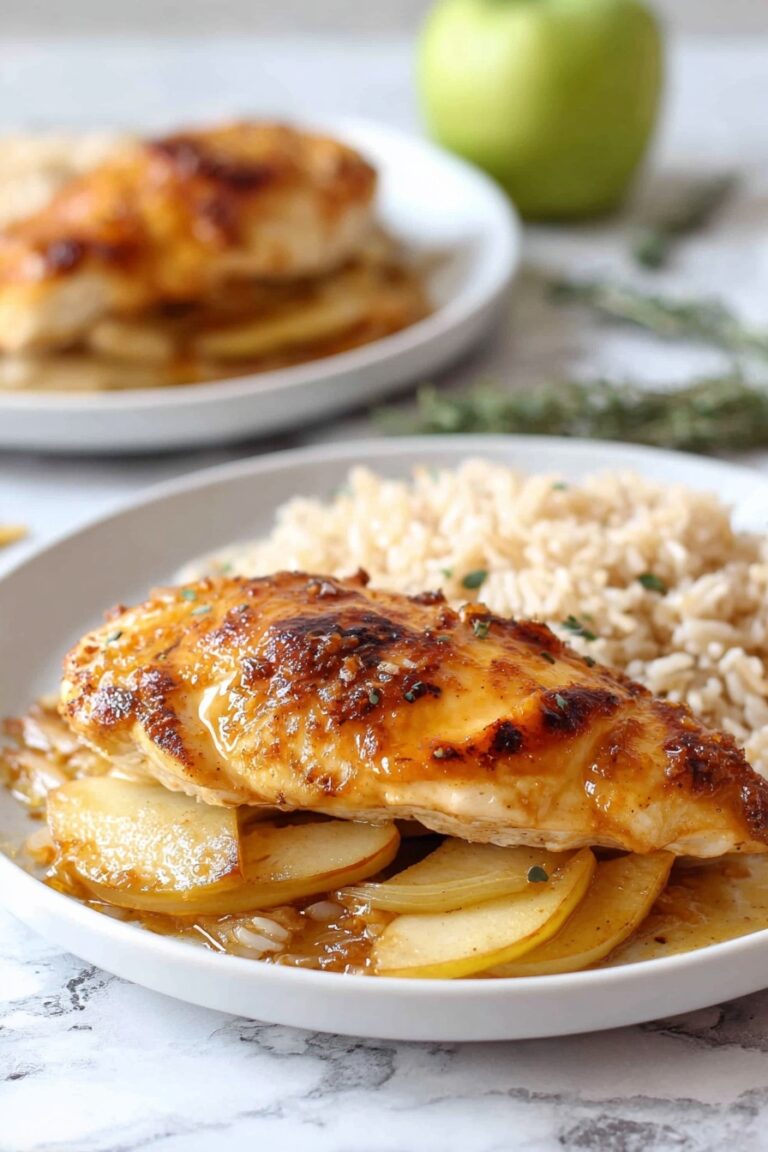 Apple and Brie Stuffed Chicken Recipe