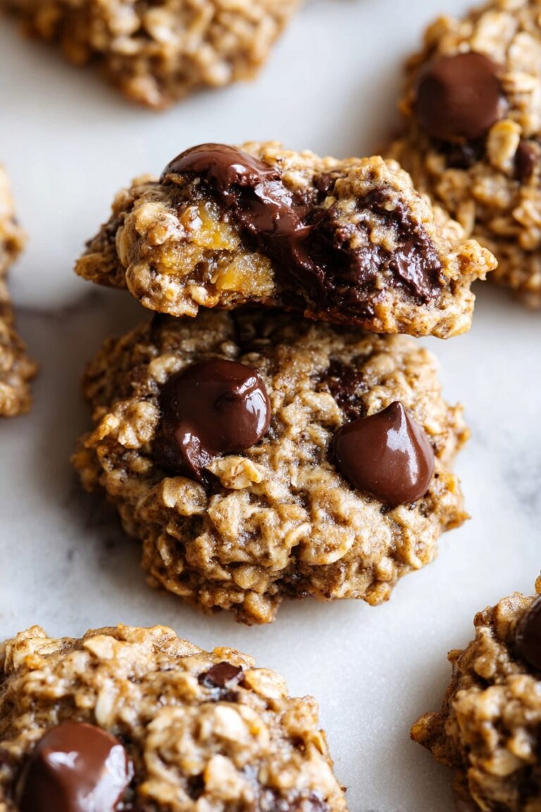 Healthy Banana Oatmeal Cookies Recipe