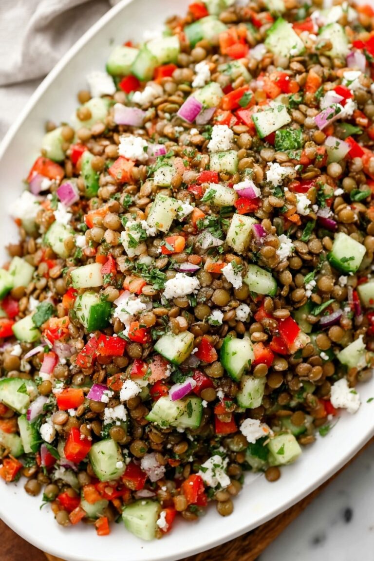 The Best Lentil Salad Recipe
