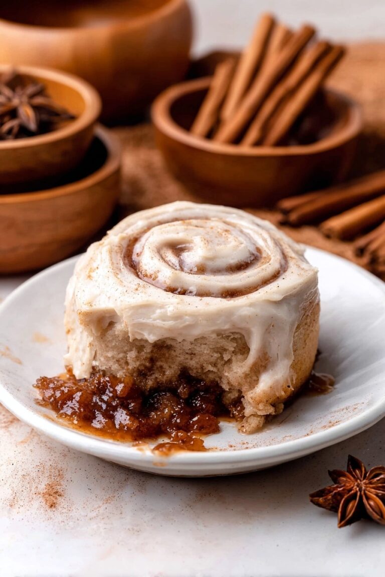 Chai Cinnamon Rolls with Caramel Drizzle Recipe