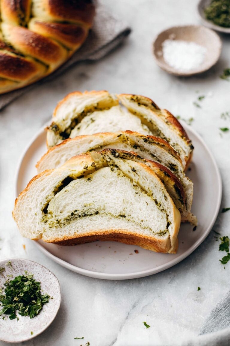Vegan Garlic Herb Bread Recipe