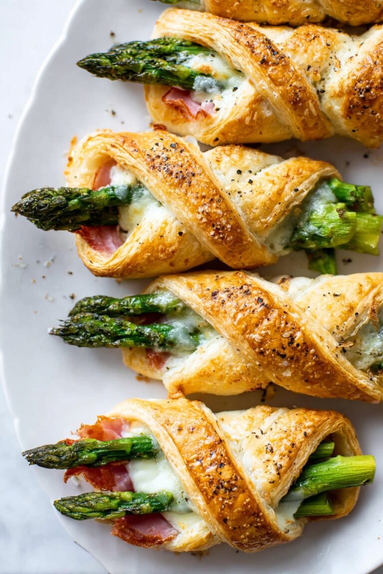 Asparagus Puff Pastry Bundles Recipe