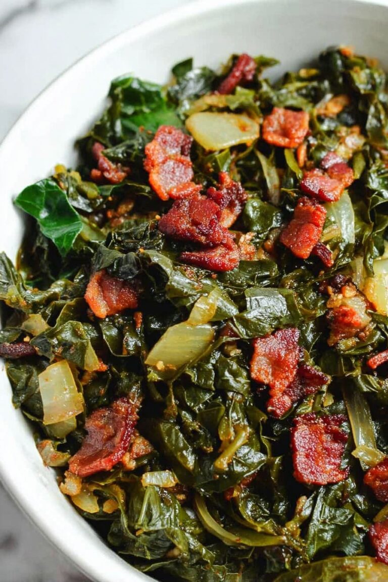 Savory Cajun Collard Greens Recipe
