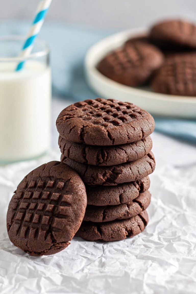 Chocolate Peanut Butter Cookies Recipe