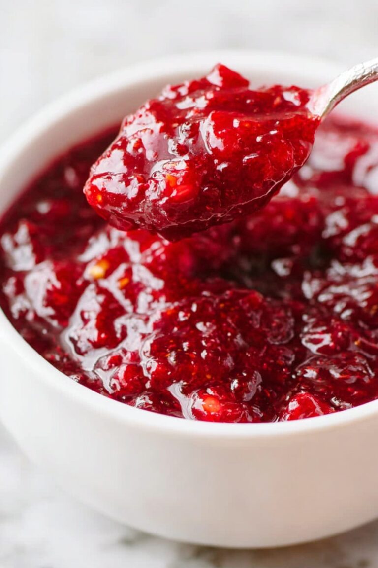 Easy Homemade Cranberry Sauce Recipe