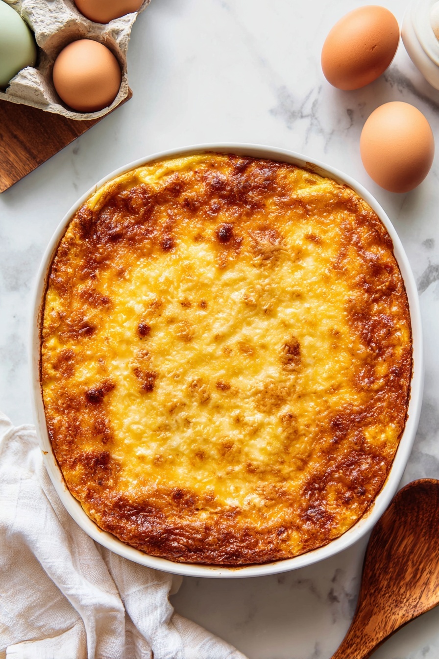 Creamy Baked Mac and Cheese, baked mac and cheese recipe, cheesy baked macaroni, comfort food recipes, homemade mac and cheese - A white baking dish filled with a creamy, pale yellow macaroni and cheese base shows one visible layer of cooked elbow macaroni mixed with a smooth cheese sauce. On top, a woman's hand sprinkles a generous layer of shredded cheese in shades of white and orange, creating a textured topping over the pasta. The background is a white marbled surface with several eggs in soft brown and greenish hues slightly out of focus. The woman's hand is partially covered by a floral patterned sleeve with shades of pink, green, and brown. Photo taken with an iphone --ar 2:3 --v 7