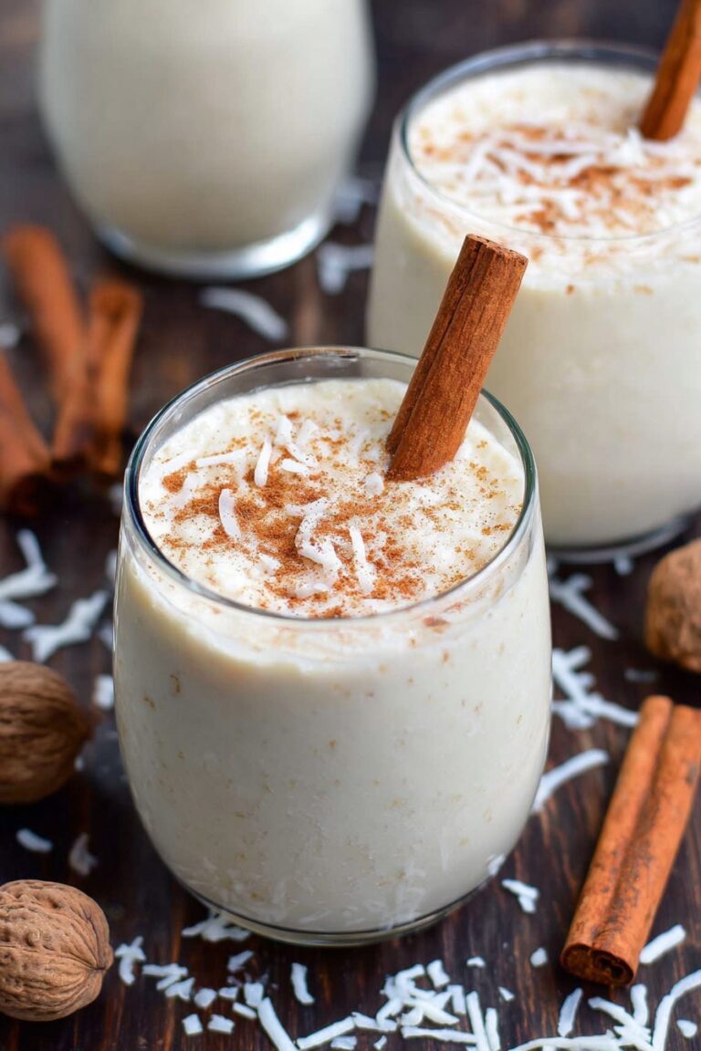 Puerto Rican Coconut Eggnog Recipe