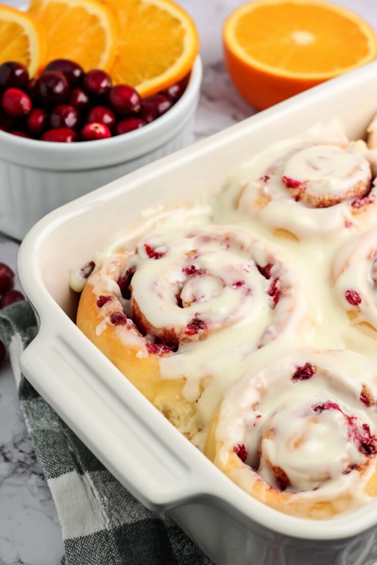 Cranberry Orange Sweet Rolls Recipe