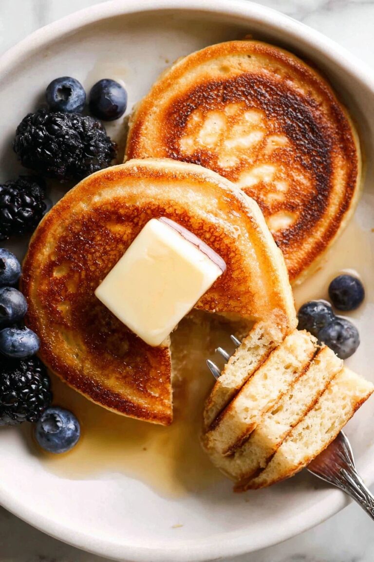 Healthy Greek Yogurt Pancakes Recipe