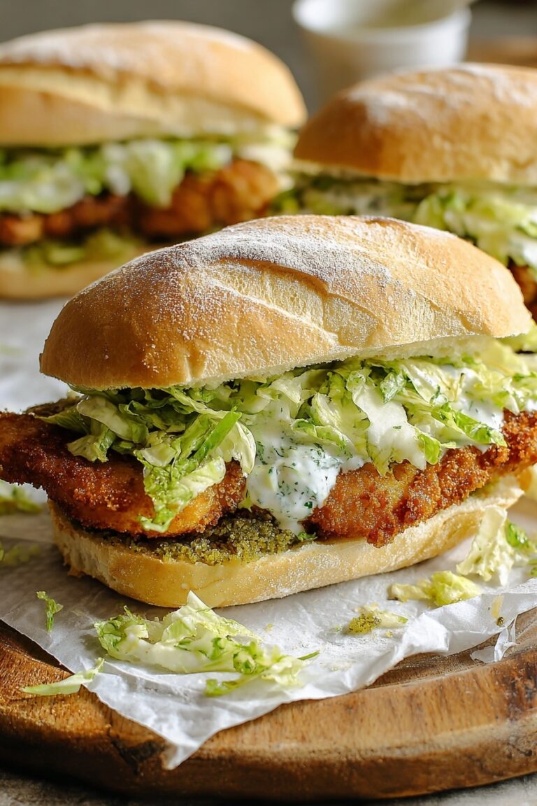 Healthy Chicken Caesar Sandwiches Recipe
