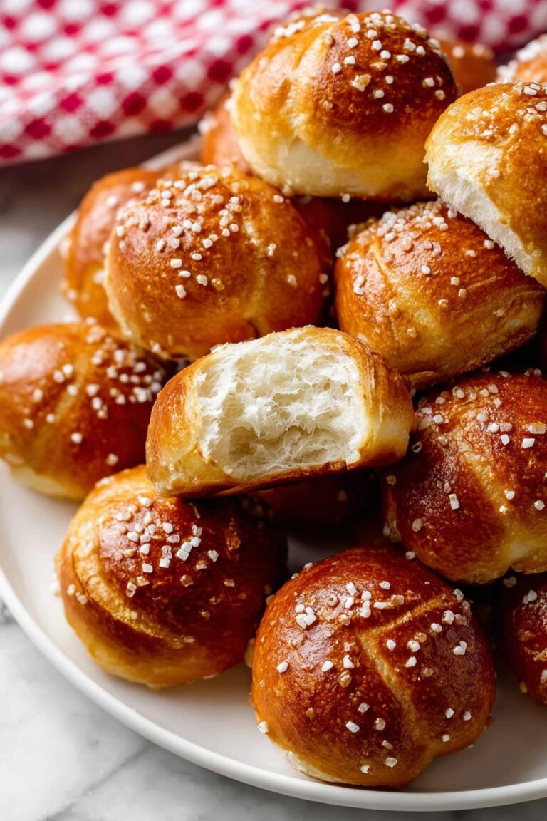 Soft Pretzel Bites Recipe