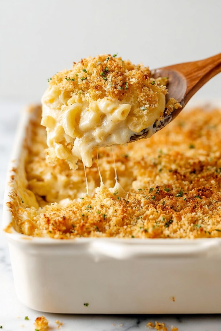 Cheddar Baked Macaroni and Cheese Recipe