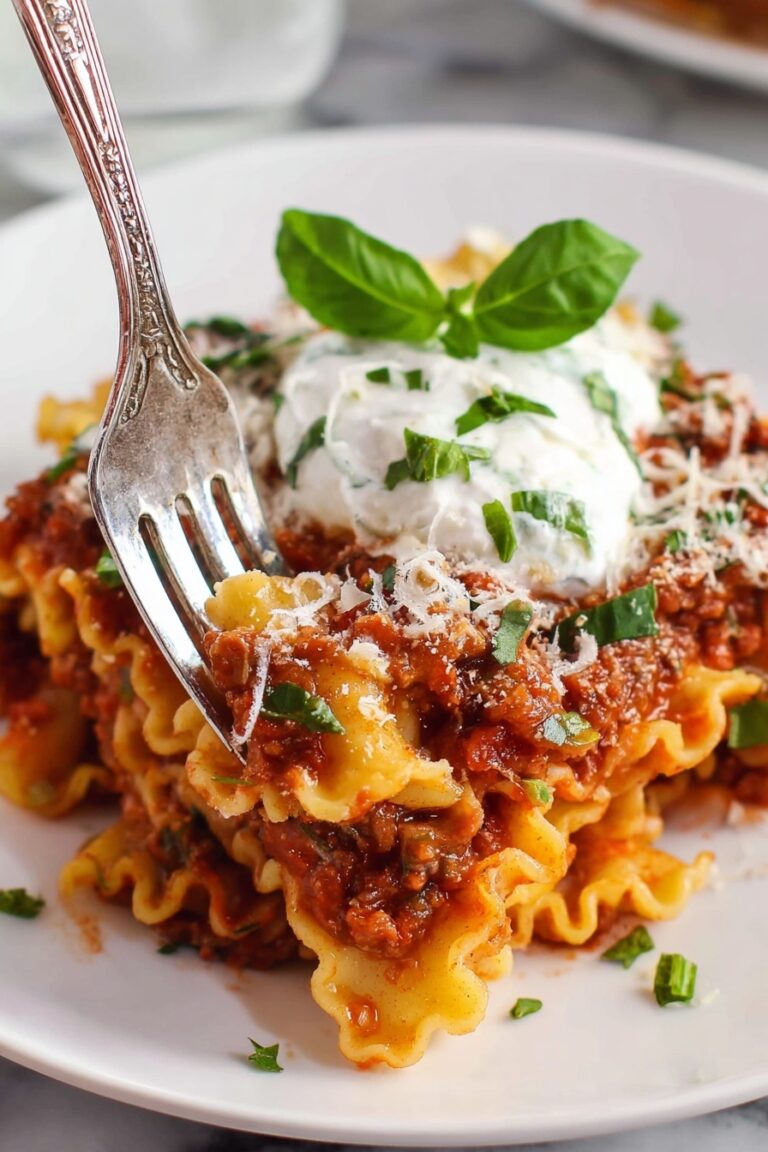 Easy Homemade Lasagna Hamburger Helper Recipe