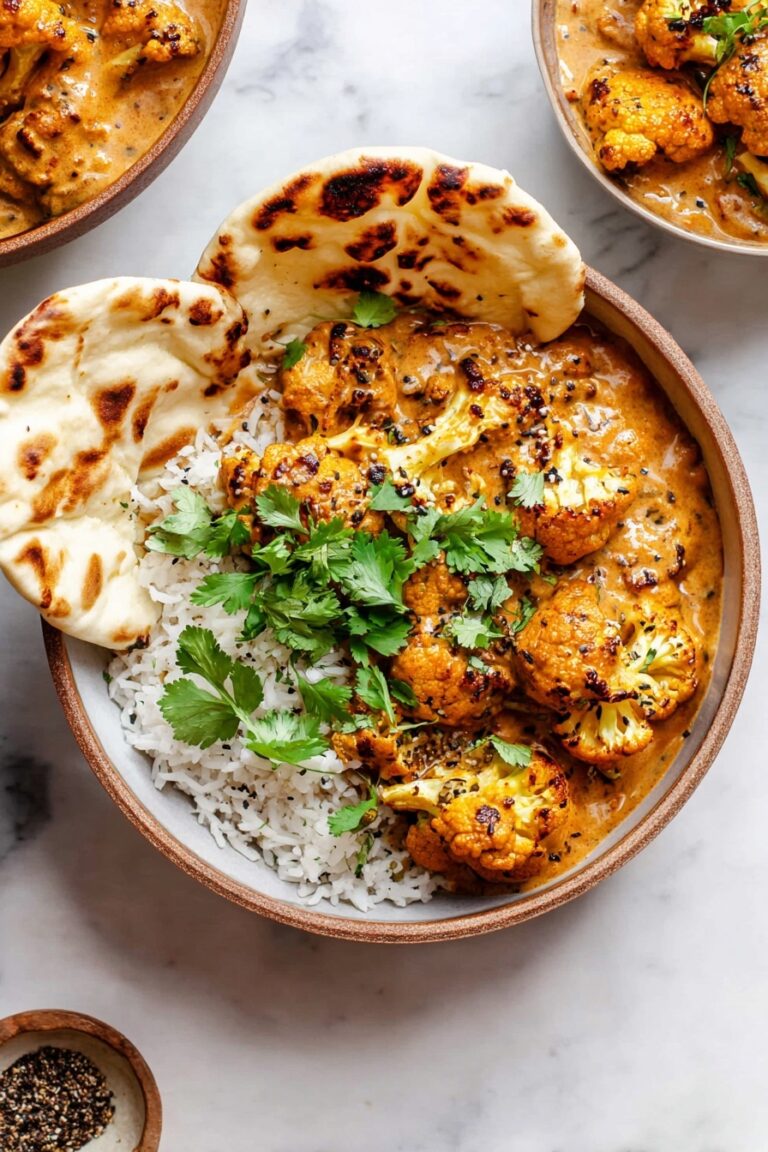 Butter Cauliflower Curry Recipe