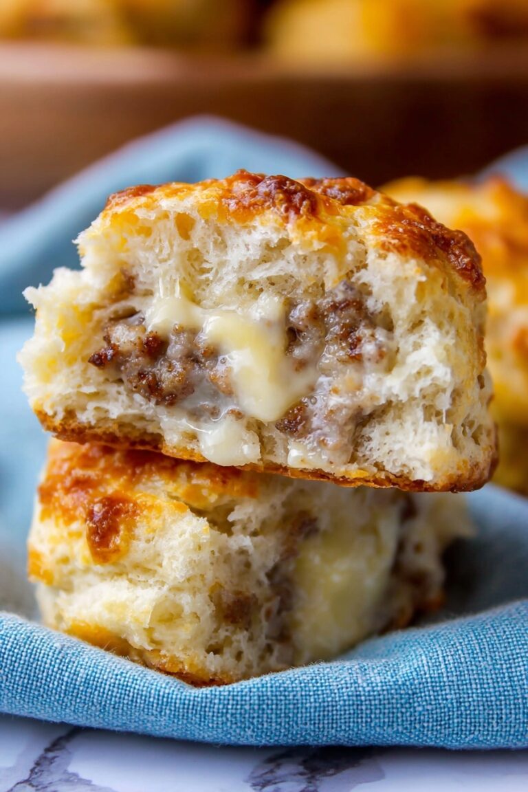 Cheesy Sausage Muffins Recipe