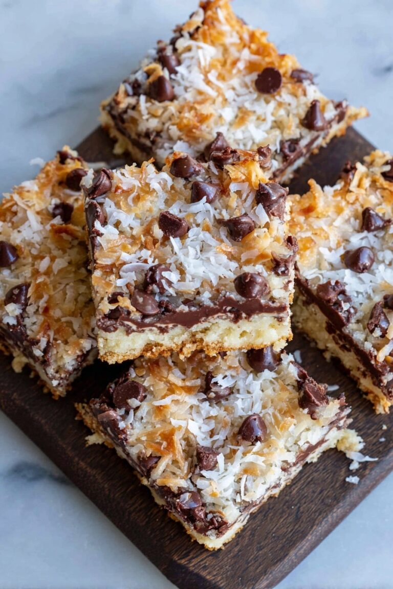 Easy Coconut Chocolate Bars Recipe