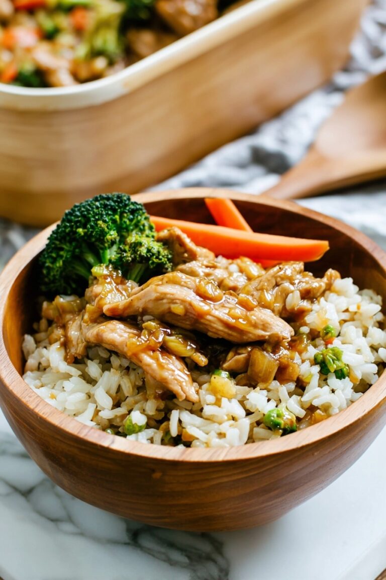 Teriyaki Chicken Casserole Recipe