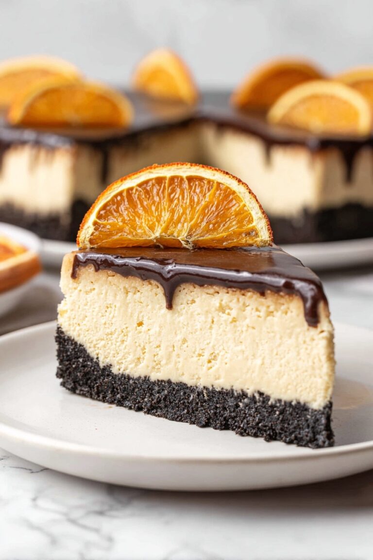 Chocolate Orange Cheesecake Recipe