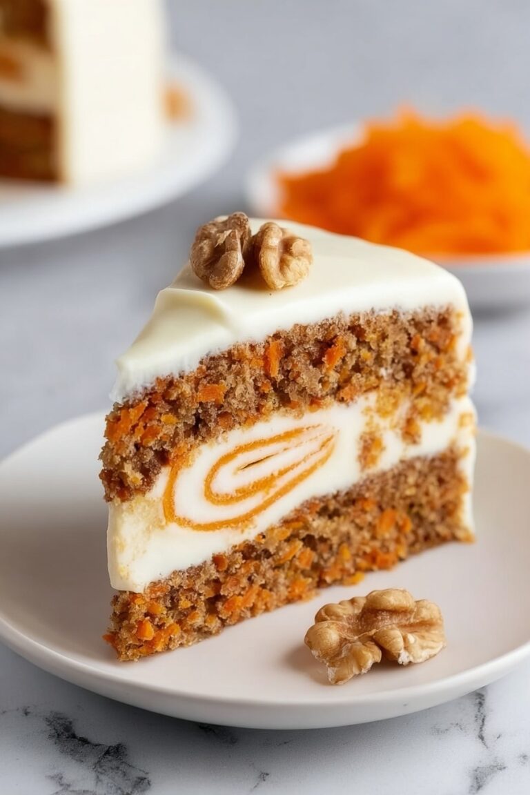 Carrot Cake Cheesecake Delicious Fusion Recipe