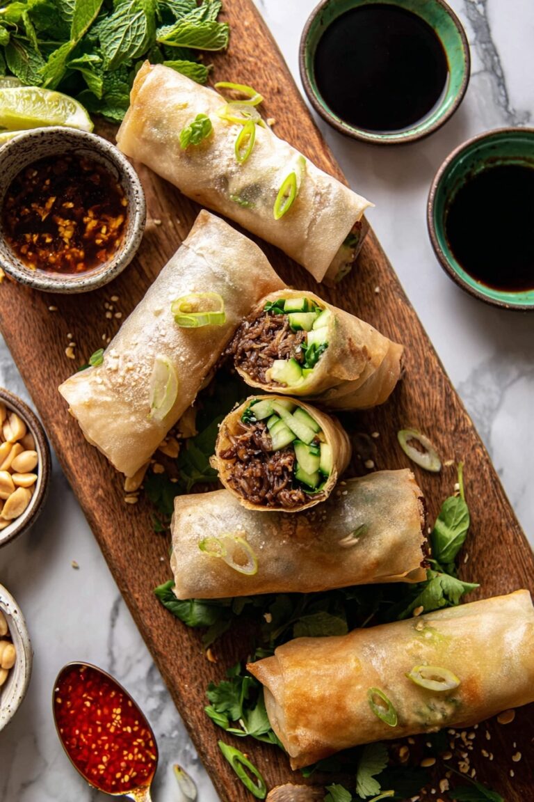 Thai Basil Beef Wraps Recipe