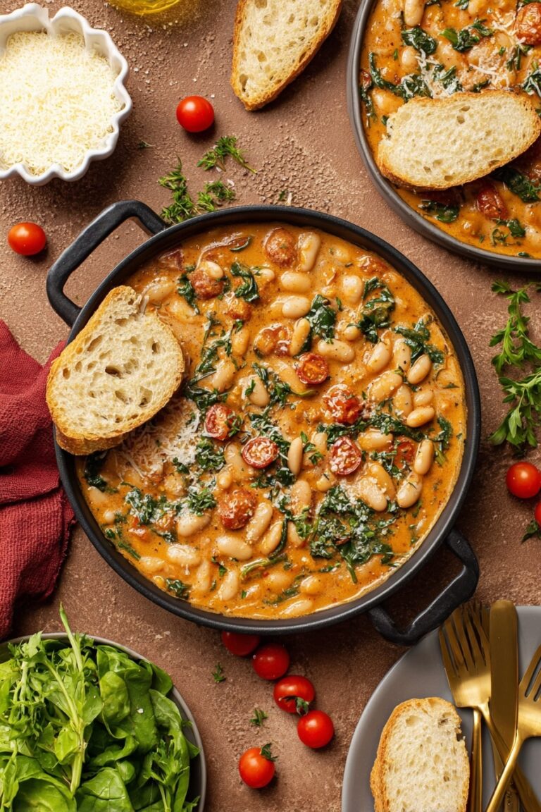 Creamy Tuscan Butter Beans Recipe